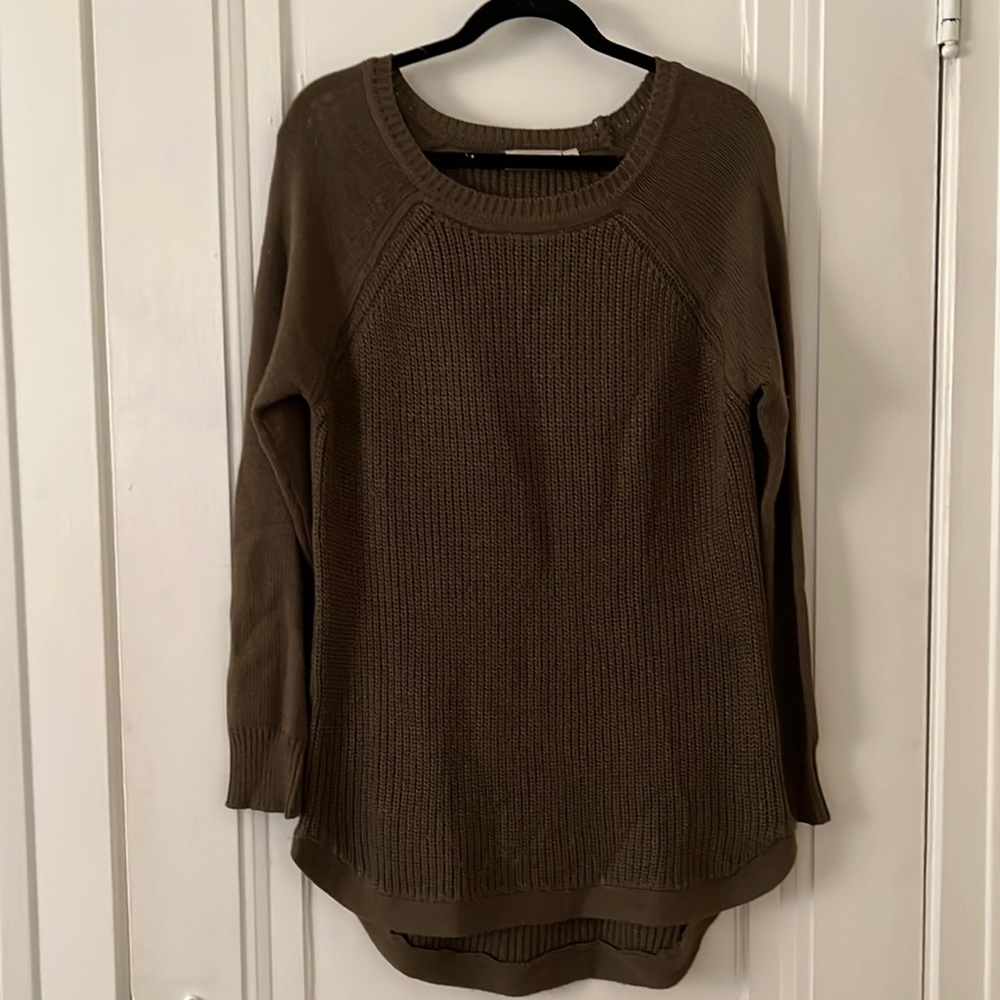 Long tunic sweater